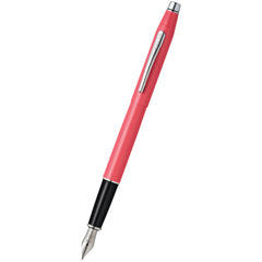 Cross Fountain Pen - Classic Century Coral Pearlescent Lacquer, Fine | AT0086-127FS
