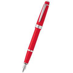 Cross Fountain Pen - Bailey Light Bright Red Resin Body, Extra Fine Nib | AT0746-7FS