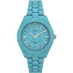 Timex Women's Watch - Waterbury Ocean Quartz Blue Dial Resin Bracelet | TW2V33200JR
