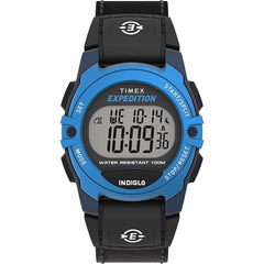 Timex Women's Watch - Expedition Grey Digital Dial Black Fabric Strap | TW4B27900WX
