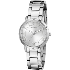 Guess Women's Watch - Quartz Silver Tone Dial Stainless Steel Bracelet | GW0404L1