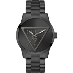 Guess Men's Analog Watch - Quartz Black Dial Stainless Steel Bracelet | GW0782G2