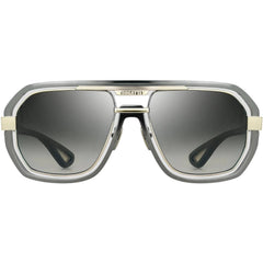 Bugatti Men's Sunglasses - Gunmetal/White Gold Navigator Full Rim Frame | 08-GM/WG