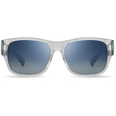 Bugatti Unisex Sunglasses - Crystal Clear Acetate Rectangular Shape Frame | 12-CRY