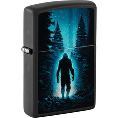 Zippo Pocket Lighter - Ultra Squatch Design Matte Black Metal Windproof | 46819