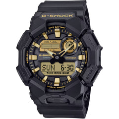 Casio Men's Watch - G-Shock Black and Grey Analog-Digital Dial Strap | GA-010GB-1A9CR