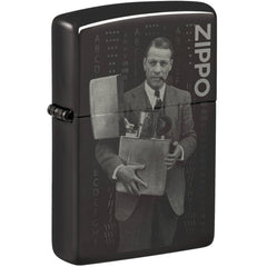 Zippo Windproof Lighter - Founder's Day Commemorative High Polish Black | 48702