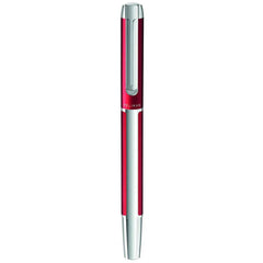Pelikan Fountain Pen - Pura P40 Bordeaux Finish Aluminum Barrel, Broad Nib | 817202
