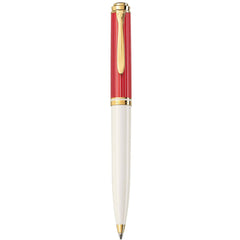 Pelikan Ballpoint Pen - Souveran K600 Special Edition Red/White Resin | 823135