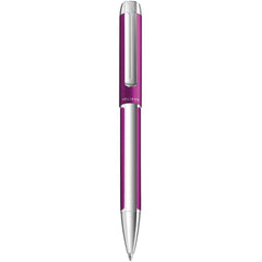 Pelikan Ballpoint Pen - Pura K40 Chrome Trim Purple Aluminum | 823807
