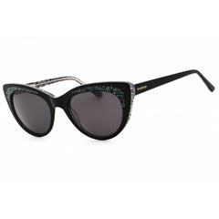 Bebe Women's Sunglasses - Black Acetate Full Rim Cat Eye Shape Frame | BB7242 001