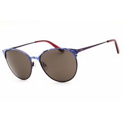 Bebe Women's Sunglasses - Plum Metal Full Rim Round Shape Frame | BB7244 501