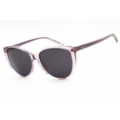Bebe Women's Sunglasses - Lilac Crystal Acetate Full Rim Cat Eye Frame | BB7247 532