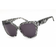 Bebe Women's Sunglasses - Jet Lace Acetate Full Rim Rectangular Frame | BB7248 011