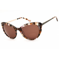 Bebe Women's Sunglasses - Topaz Animal Acetate Full Rim Cat Eye Frame | BB7258 200