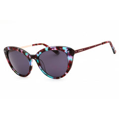 Bebe Women's Sunglasses - Berry Animal Acetate Full Rim Cat Eye Frame | BB7258 612