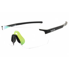 Bolle Unisex Sunglasses - Black Matte Nylon Rimless Shield Frame | ICARUS BS016011