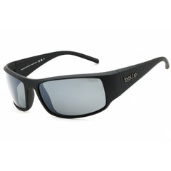 Bolle Men's Sunglasses - Matte Black Nylon Sport Wraparound Shape Frame | King 12573