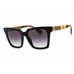 Burberry Women's Sunglasses - Black Full Rim Rectangular Shape Frame | 0BE4335 39298G