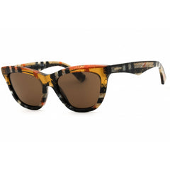 Burberry Women's Sunglasses - Check Sand Full Rim Cat Eye Shape Frame | 0BE4435 414673