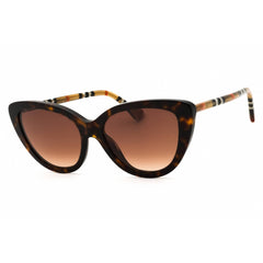 Burberry Women's Sunglasses - Dark Havana Full Rim Cat Eye Frame | 0BE4457 42161355