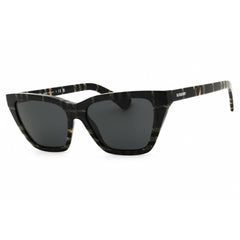 Burberry Women's Sunglasses - Grey Check Full Rim Cat Eye Shape Frame | 0BE4468 419987