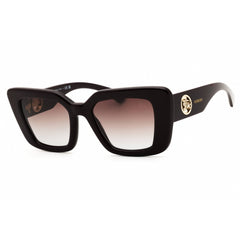 Burberry Women's Sunglasses - Bordeaux Acetate Full Rim Cat Eye Frame | 0BE4476 42048G