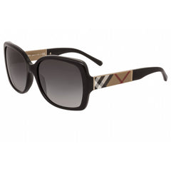 Burberry Women's Sunglasses - Black Acetate Full Rim Oversized Frame | BE4160 34338G