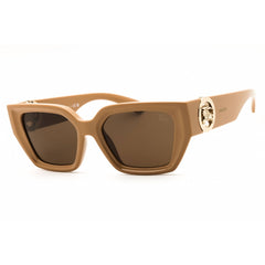 Burberry Women's Sunglasses - Beige Full Rim Rectangular Shape Frame | BE4472U 399073
