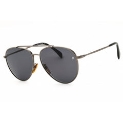 David Beckham Unisex Sunglasses - Dark Ruthenium Full Rim Frame | DB 1102/F/S 0KJ1 IR