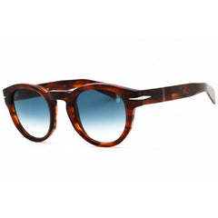 David Beckham Unisex Sunglasses - Plastic Full Rim Round Frame | DB 7041/S 0Z15 08