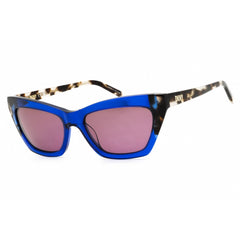 DKNY Unisex Sunglasses - Cobalt/Bone Tortoise Acetate Full Rim Frame | DK547S 425