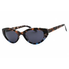 DKNY Unisex Sunglasses - Mocha/Blue Tort Acetate Full Rim Cat Eye Frame | DK548S 248
