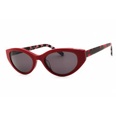 DKNY Unisex Sunglasses - Red Acetate Full Rim Cat Eye Shape Frame | DK548S 500