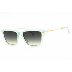 DKNY Unisex Sunglasses - Light Green Acetate Full Rim Oversized Frame | DK713S 310