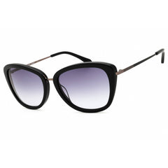 Draper James Unisex Sunglasses - Black/Gun Full Rim Cat Eye Shape Frame | DJ7006 002