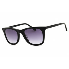 Draper James Unisex Sunglasses - Black Acetate Full Rim Rectangular Frame | DJ7008 001