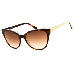 Draper James Unisex Sunglasses - Tortoise Acetate Full Rim Cat Eye Frame | DJ7018 215