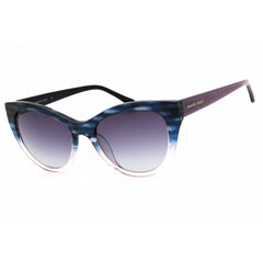 Draper James Unisex Sunglasses - Indigo Acetate Full Rim Cat Eye Frame | DJ7027 414