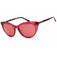 Draper James Unisex Sunglasses - Blush Crystal Full Rim Cat Eye Frame | DJ7039 651