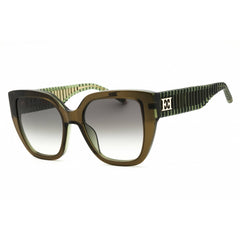 Escada Unisex Sunglasses - Brown Acetate Full Rim Oversized Shape Frame | SESE44 0914