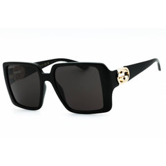 Gucci Unisex Sunglasses - Black Injected Propionate Oversized Frame | GG1692S 001
