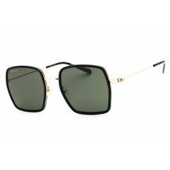 Gucci Unisex Sunglasses - Black and Gold Injected Propionate Frame | GG1848S 001