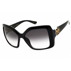 Gucci Unisex Sunglasses - Black Injected Propionate Oversized Frame | GG2015S 001