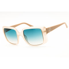 Guess Unisex Sunglasses - Ivory Injected Propionate Full Rim Frame | GU00097 25P