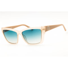 Guess Unisex Sunglasses - Ivory Injected Propionate Cat Eye Frame | GU00098 25P