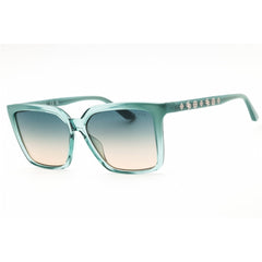 Guess Unisex Sunglasses - Turquoise Injected Propionate Full Rim Frame | GU00099 89W