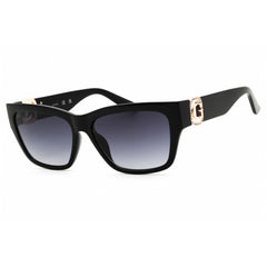 Guess Unisex Sunglasses - Shiny Black Injected Propionate Rectangular | GU00105 01B