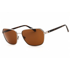 Guess Unisex Sunglasses - Shiny Gunmetal Metal Rectangular Frame | GU00117 08E