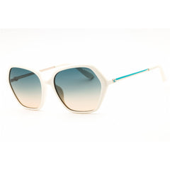 Guess Unisex Sunglasses - White Injected Propionate Full Rim Frame | GU00134 21P